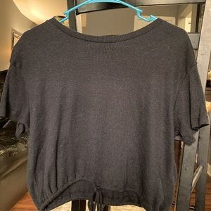 American eagle crop top,black,S